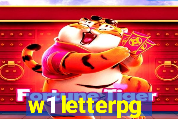 w1 letterpg